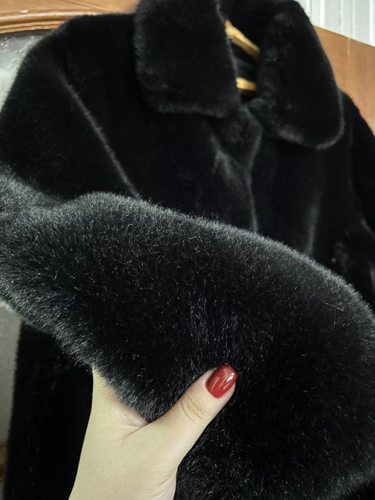 Продам шубу, экомех 46-48