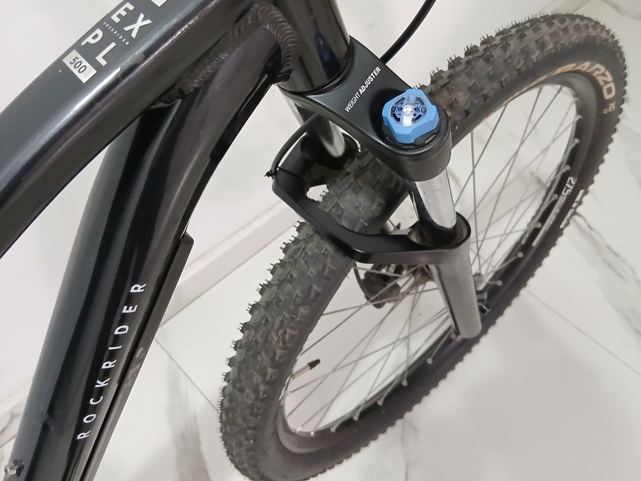 Bicicleta B'TWIN Rockrider EXPL 500 - MTB 27.5 inch ( ALUMINIU / Suspensie / Frane DISC HIDRAULICE ) - Decathlon
