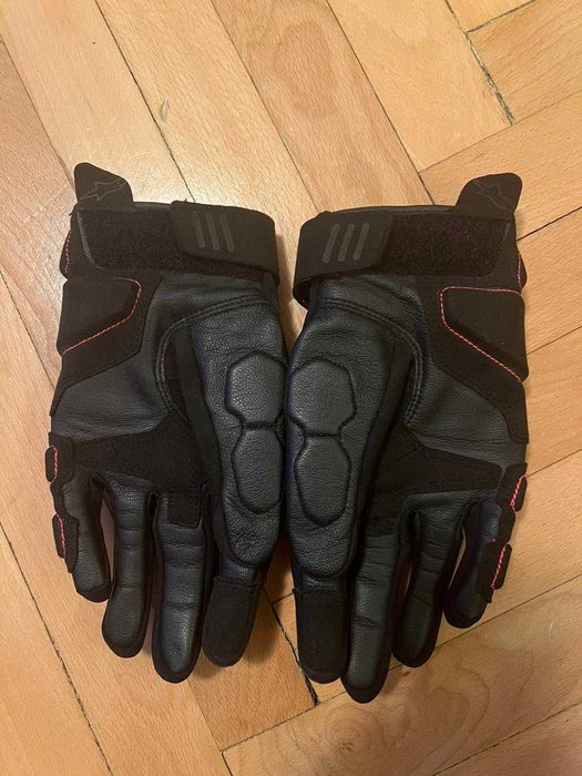 Manusi moto dama - Stella Phenom Leather Roz - Marime XS