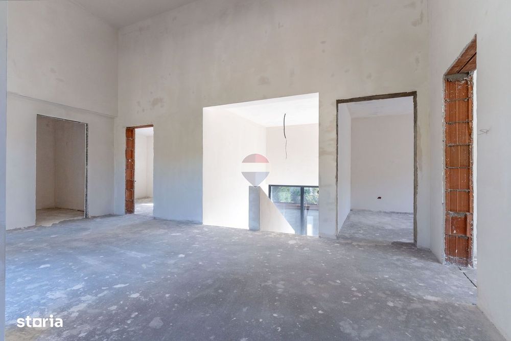 Vilă contemporana cu 6 camere Feleacu.Tavane inalte, 8 Min de oras. 0%