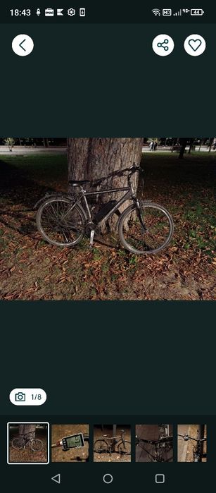 Vând bicicleta electrica