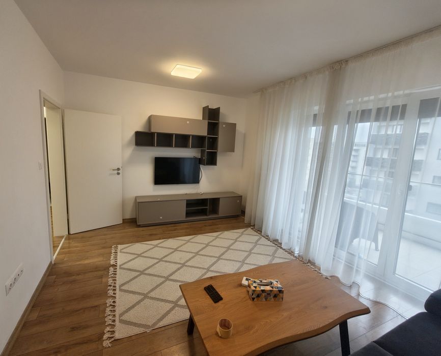 Apartament 2 camere, terasa mare, mobilat, utilat