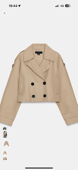 Нов тренчкот zara