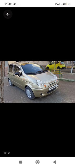 2009 yil matiz radnoy moshin