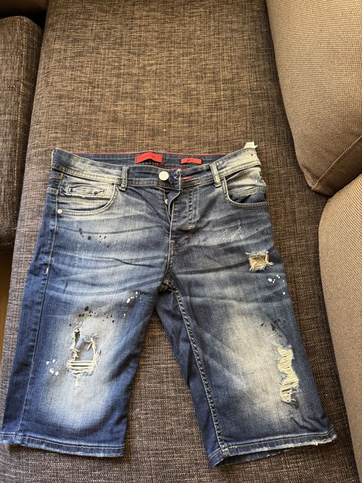 Dsquared2 къси дънкови панталони