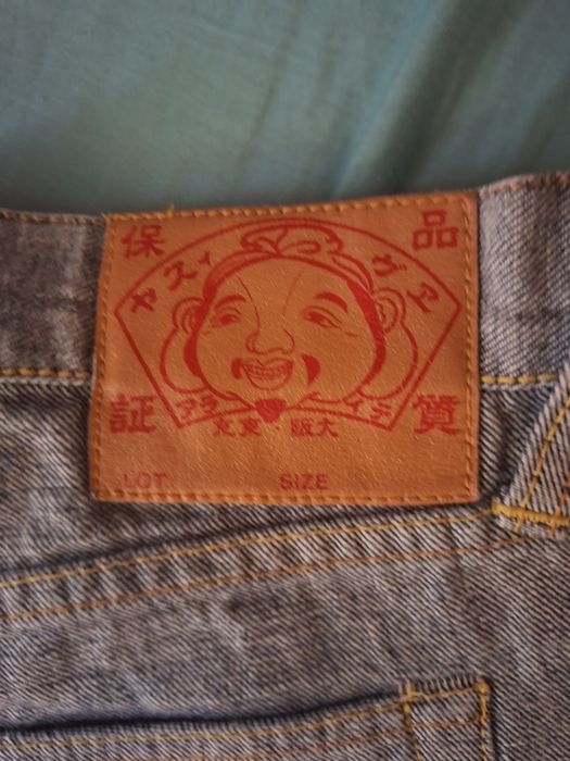 Blugi Evisu croiala inversa