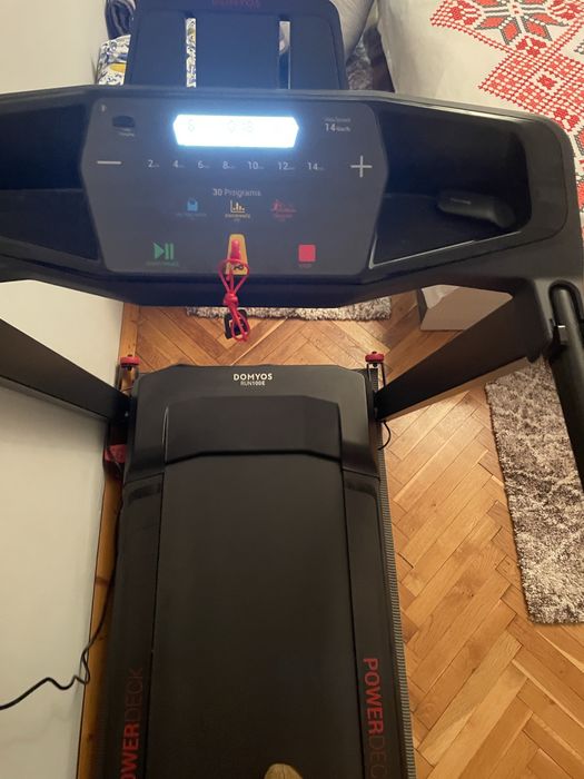 Пътека за бягане -DOMYOS   RUN100E, 14 км/ч, 45×120 см