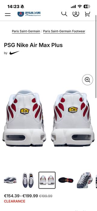Nike air max Tn-PSG