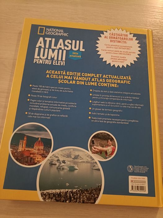 Atlasul lumii pentru elevi National Geographic