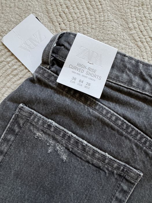 ZARA дамски къси дънкови панталонки – нови с етикет