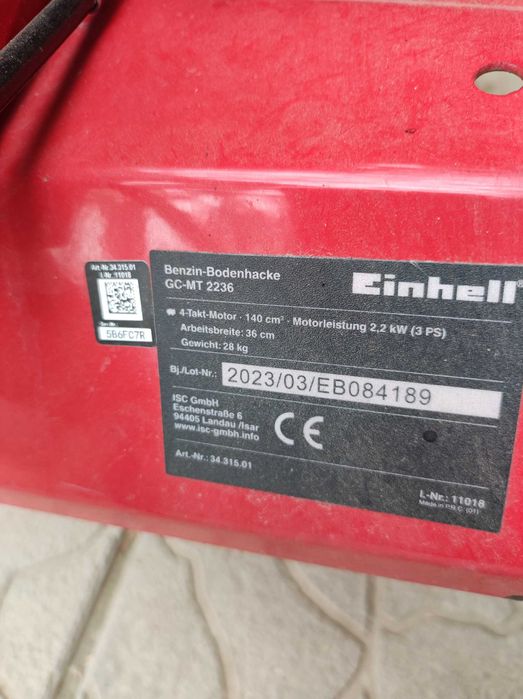 Мото фреза, нов внос от Австрия