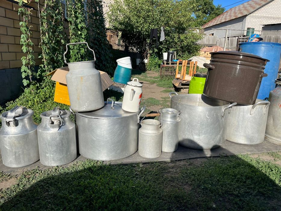 Продам кастрюли, бочки и фляги