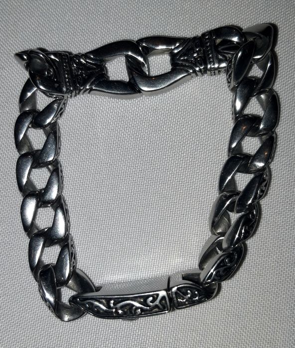 Brățară  inox rock 220x10(15)×4 mm