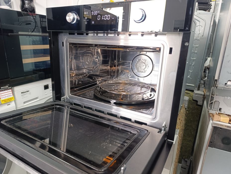 Нова! Комбинирана вградена микровълнова фурна с грил и конвекция: