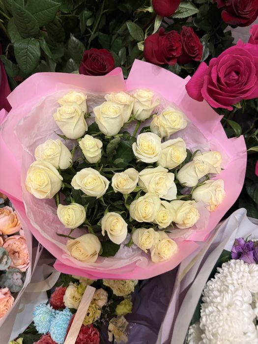 букеты цветов, разные