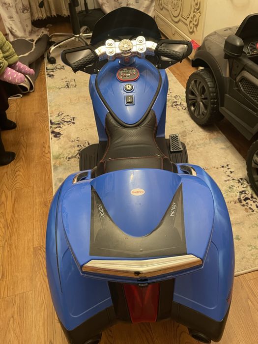 Детский мопед электромобиль