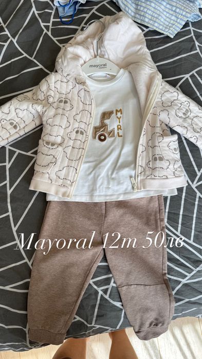 Дрешки Mayoral, Next, Timberland от 1м до 12м