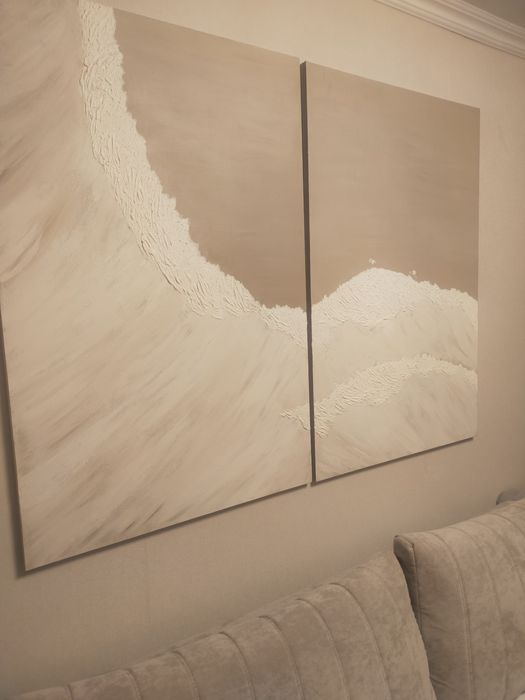 Интерьерная картина из двух панно