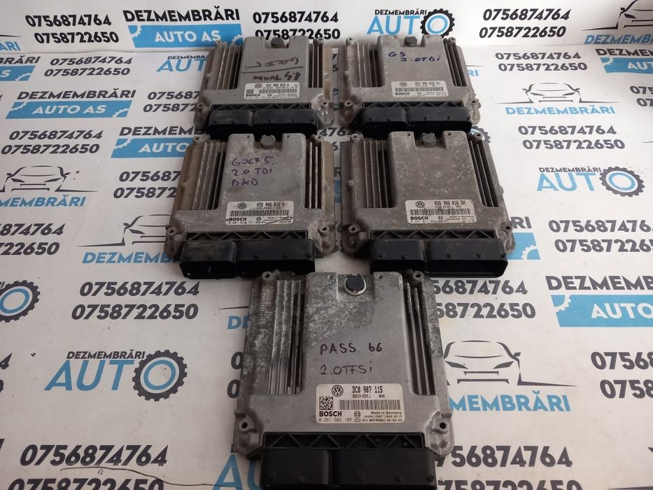 Calculator motor ECU 1.4b / 2.0 tdi / 2.0 tsi vw Golf 5 / Passat b6