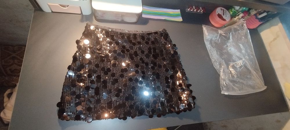 Юбка с паниками.