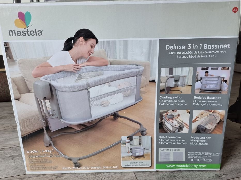 Манеж-люлька для новорожденных