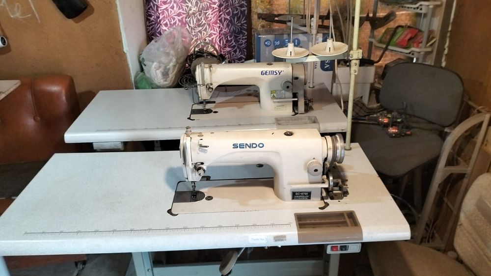 Промышленные швейные машинки.