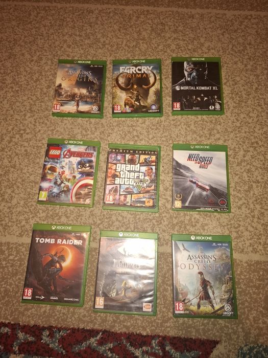Jocuri pentru xbox 55 de lei bucata