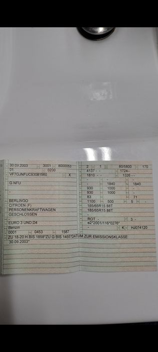 Citroen Berlingo 1.6 benzina