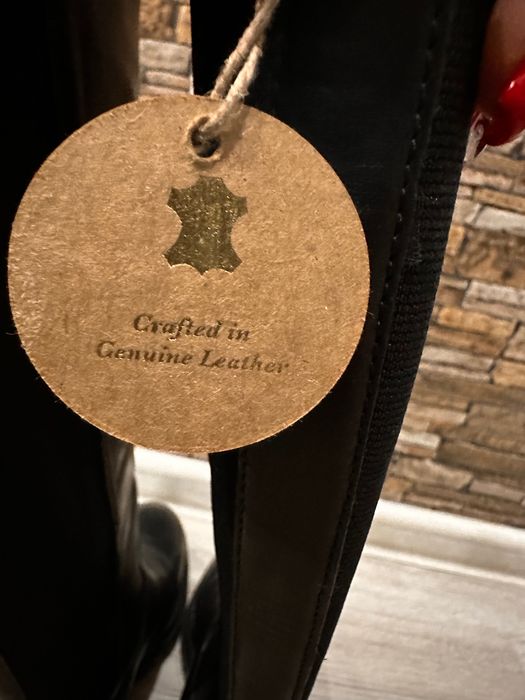 Дамски ботуши естествена кожа 37 размер намалени