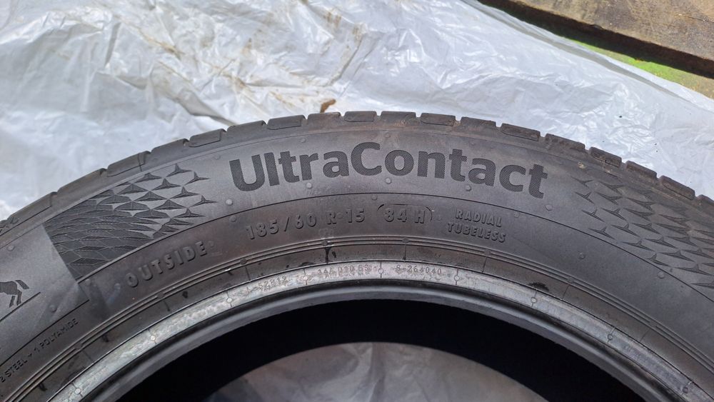 1бр. Нова 185/60/15 Continental Ultra Contact