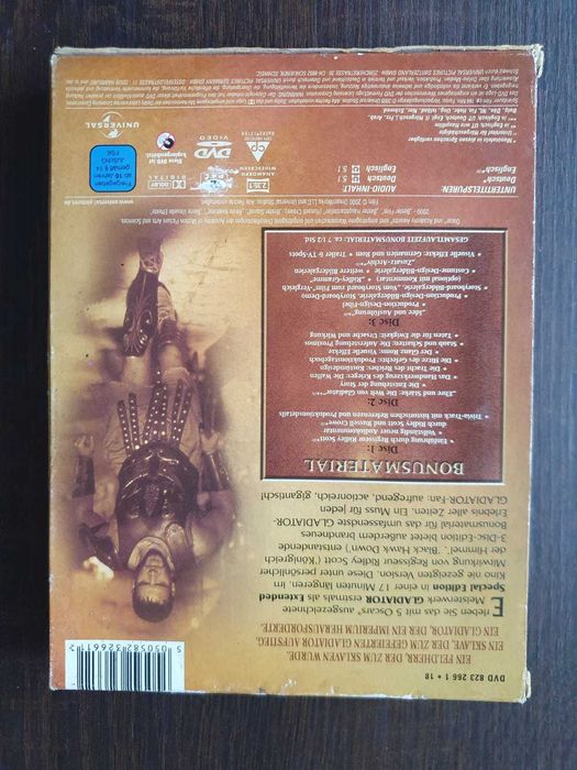Gladiator 3DVD extended special edition