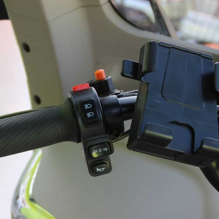 Триместна електрическа триколка LUXURY BUS 2000W/60V/25Ah - GREEN