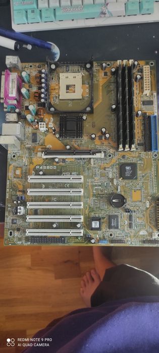 Pachet PC (Placa De Baza + Cooler + 3 ram DDR1) !! Uitativa in descriere!!