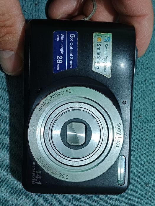 Aparat foto digital Sony Cyber-shot DSC-S5000, 14.1MP, Negru + Husa,