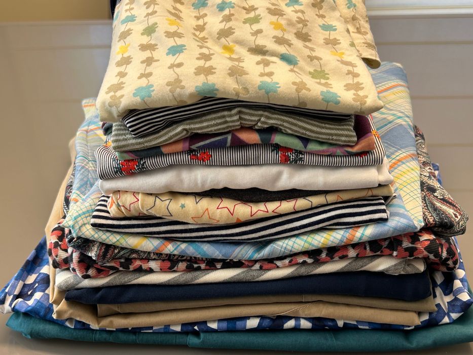 Поли с подарък блузка - Tommy Hilfiger, Diesel, Benetton и др., р-р S