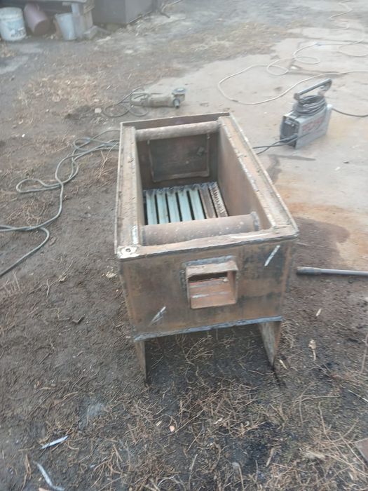 Печь котел новый металл