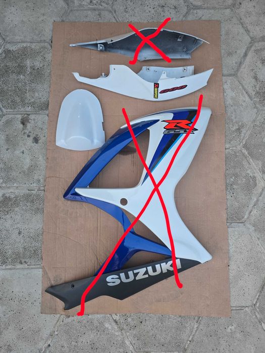 Пластмаси за GSXR K6 600