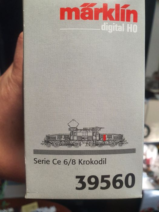 Marklin HO 39560 Swiss Krokodil 2-6-6-2 in Post war SBB Green No 14310