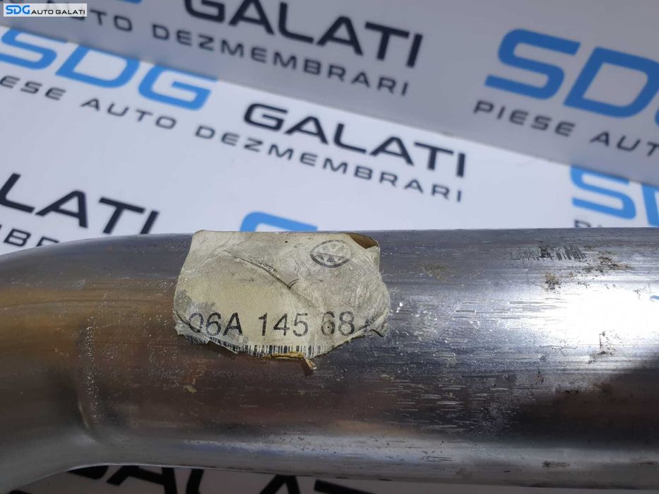 Teava Conducta Presiune Aer Radiator Intercooler Volkswagen Golf 4 1.8 T AGU ARZ AUM  1998 - 2006 Cod 06A145681H [275M4]