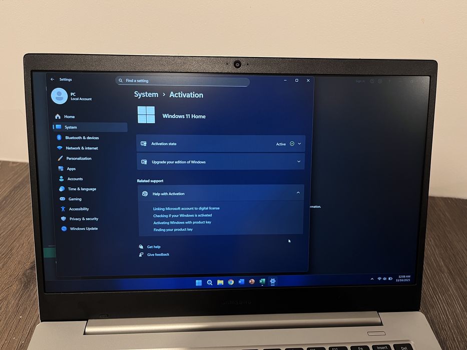 Laptop Samsung Galaxy Book2 Go 5G