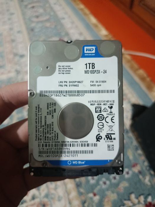 Жесткий диск HDD 1 ТБ — 1000 ГБ, SATA