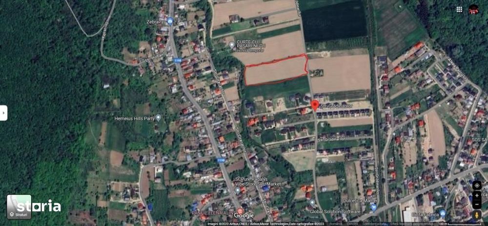 Teren Intravilan ideal constructie cartier vile Hemeius langa scoala