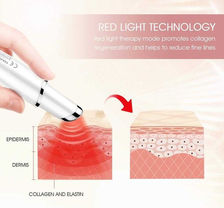 TOUCHBeauty Масажор за терапия на тъмни кръгове на очите и цялото лице