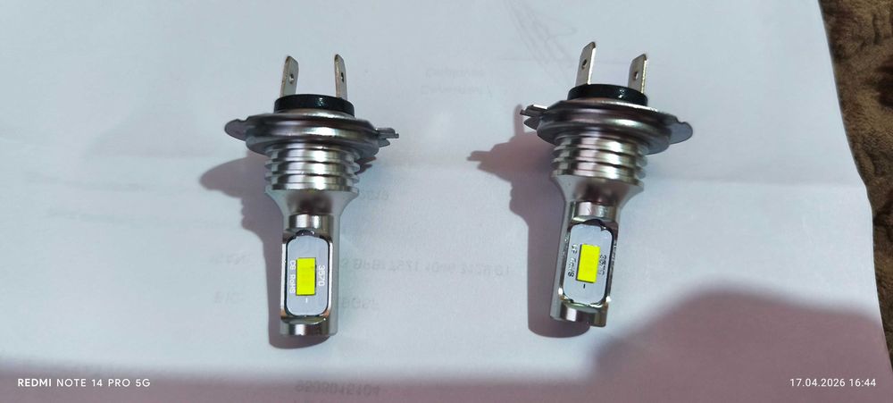 Лед крушки h7 комплект/  led h7
