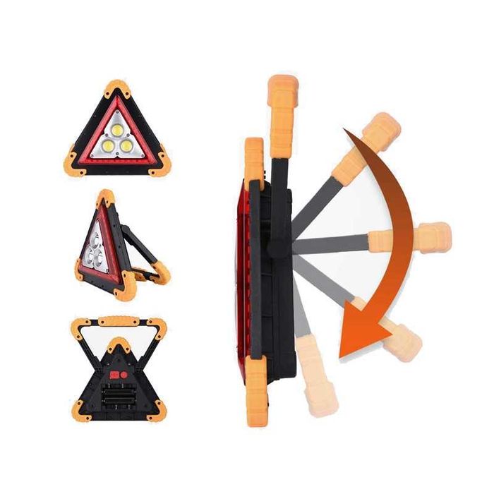 Трафик конус, аварийна светлина