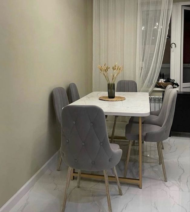 Стол 150*90 и 6 стулья