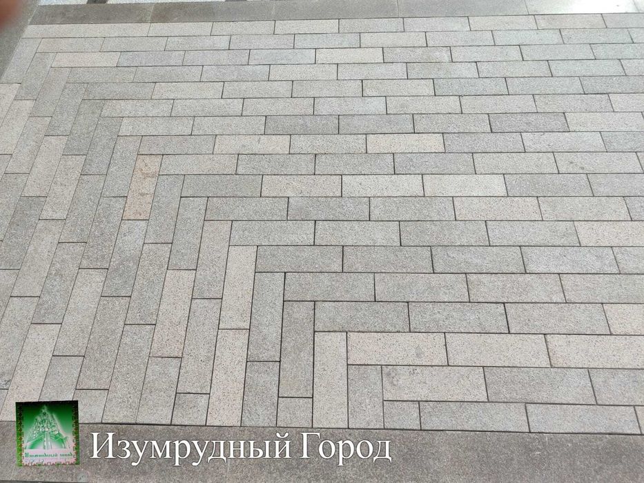 Акция! Тротуарная гранитная плитка по горячей цене!