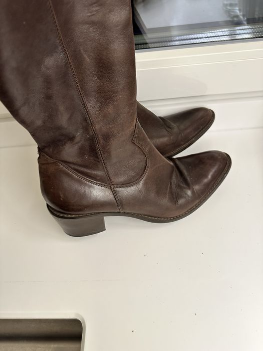 Кожени ботуши номер 39