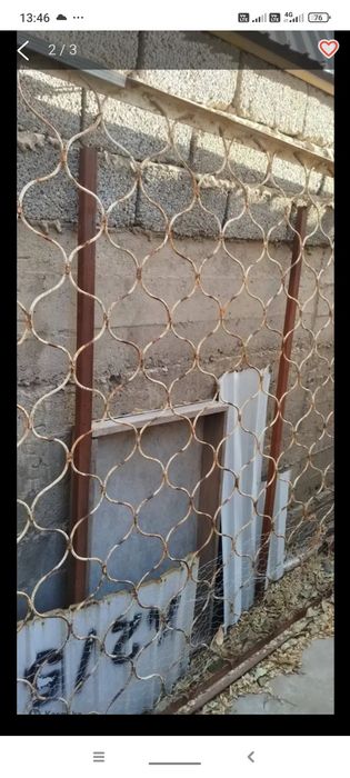 Железные решетки все б/ у