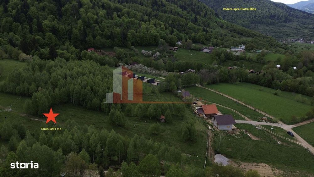 Teren intravilan 5.261 mp Tohănița | Deschidere 49 m | Utilități, lâng
